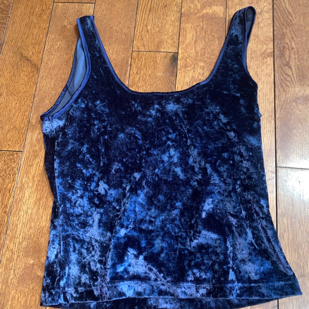 Velvet top